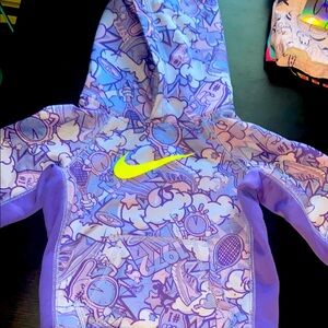 3T Nike Purple Graphic Hoodie